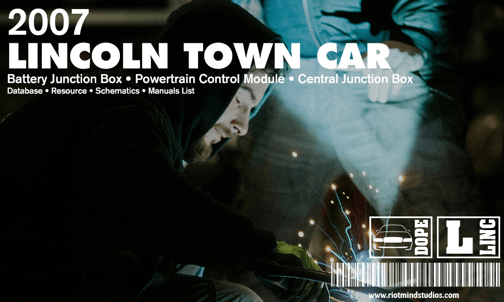 2007 Lincoln Town Car | Info Systems & Data Sheets