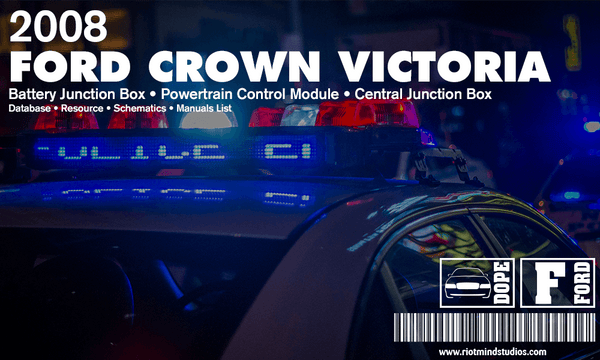 2008 Ford Crown Victoria | Info Systems & Data Sheets