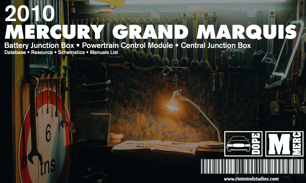 2010 Mercury Grand Marquis | Info Systems & Data Sheets