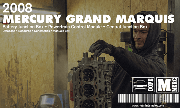 2008 Mercury Grand Marquis | Info Systems & Data Sheets