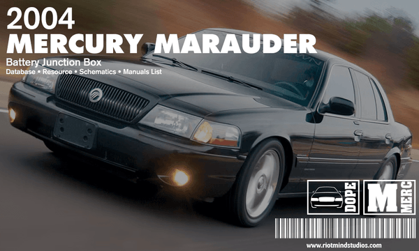 2004 Mercury Marauder | Info Systems & Data Sheets