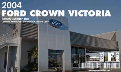 2004 Ford Crown Victoria | Info Systems & Data Sheets