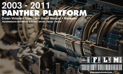 Panther Platform Transmission Reference — 4R70W, 4R75W & 4R75E (2003–2011)
