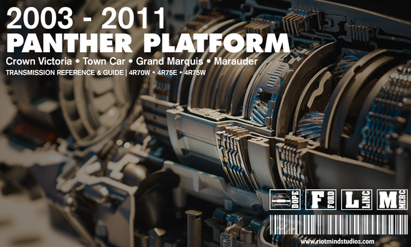 Panther Platform Transmission Reference — 4R70W, 4R75W & 4R75E (2003–2011)
