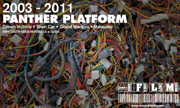 Panther Platform Wire Color Code Reference — 2003–2011 Ford, Lincoln & Mercury