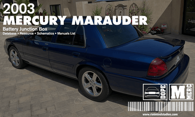 2003 Mercury Marauder | Info Systems & Data Sheets