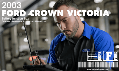2003 Ford Crown Victoria | Info Systems & Data Sheets