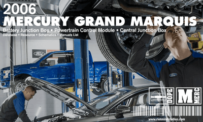 2006 Mercury Grand Marquis | Info Systems & Data Sheets