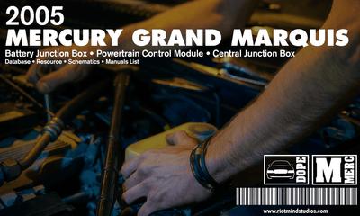 2005 Mercury Grand Marquis | Info Systems & Data Sheets