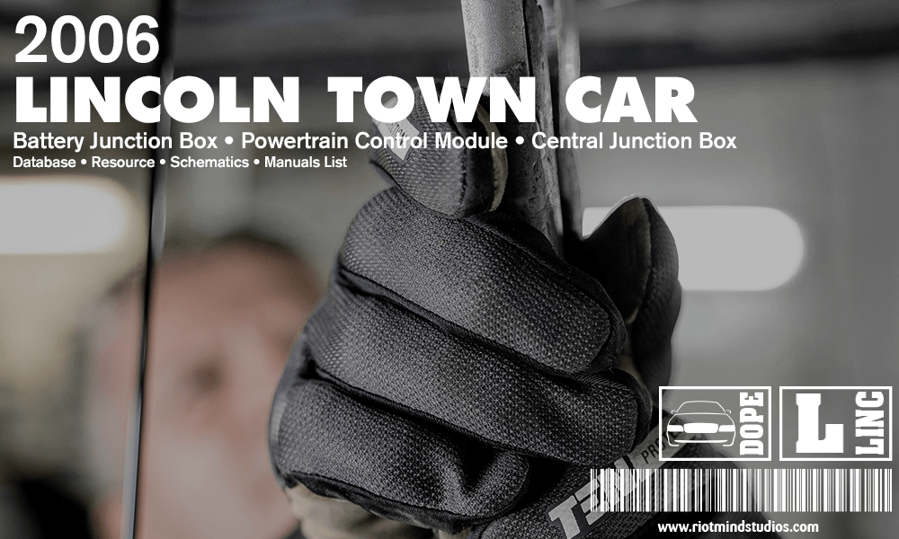 2006 Lincoln Town Car | Info Systems & Data Sheets