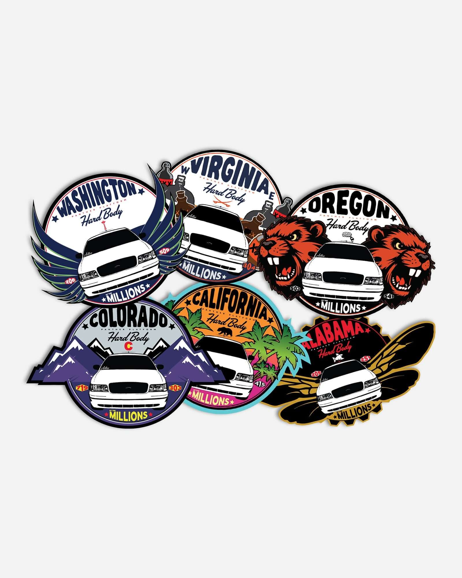 Panther Stickers