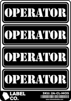 2A Safe & Ammo Case Labels