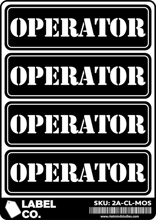 2A Safe & Ammo Case Labels