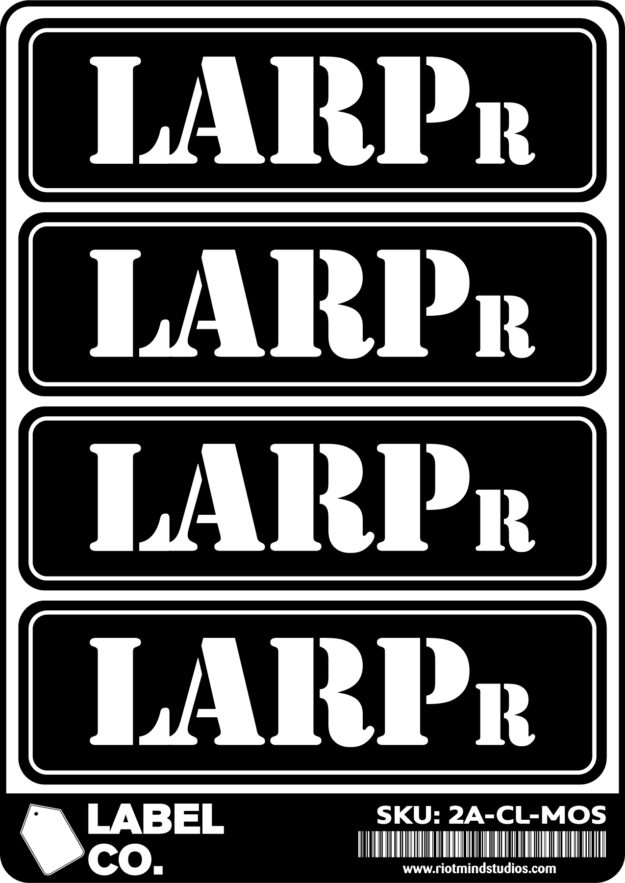 2A Safe & Ammo Case Labels