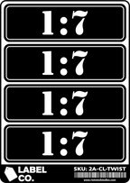 2A Safe & Ammo Case Labels