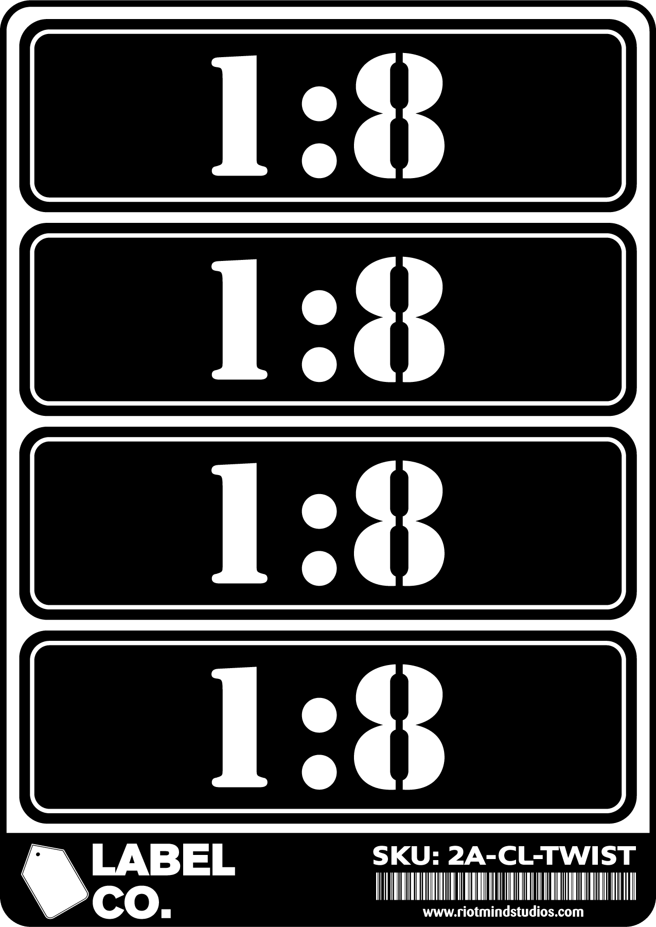 2A Safe & Ammo Case Labels