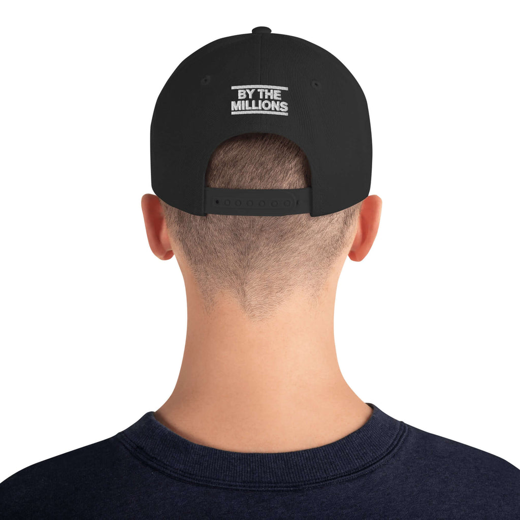 Angry BOT | Snapback Hat Product mockup