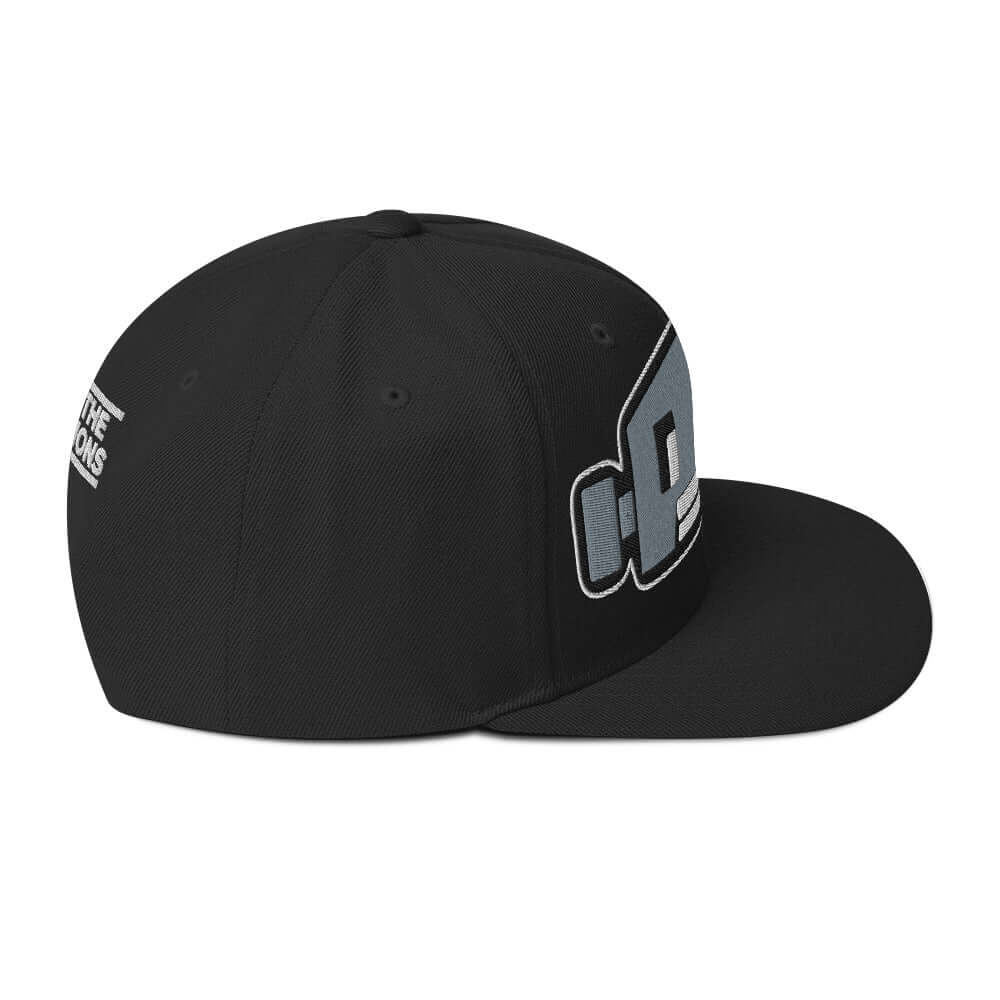 Angry BOT | Snapback Hat Product mockup