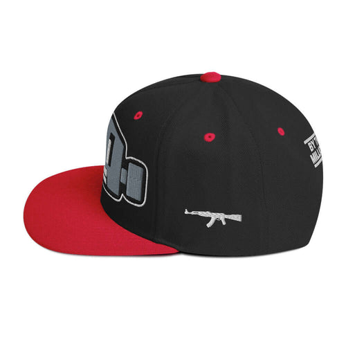 Angry BOT | Snapback Hat Product mockup