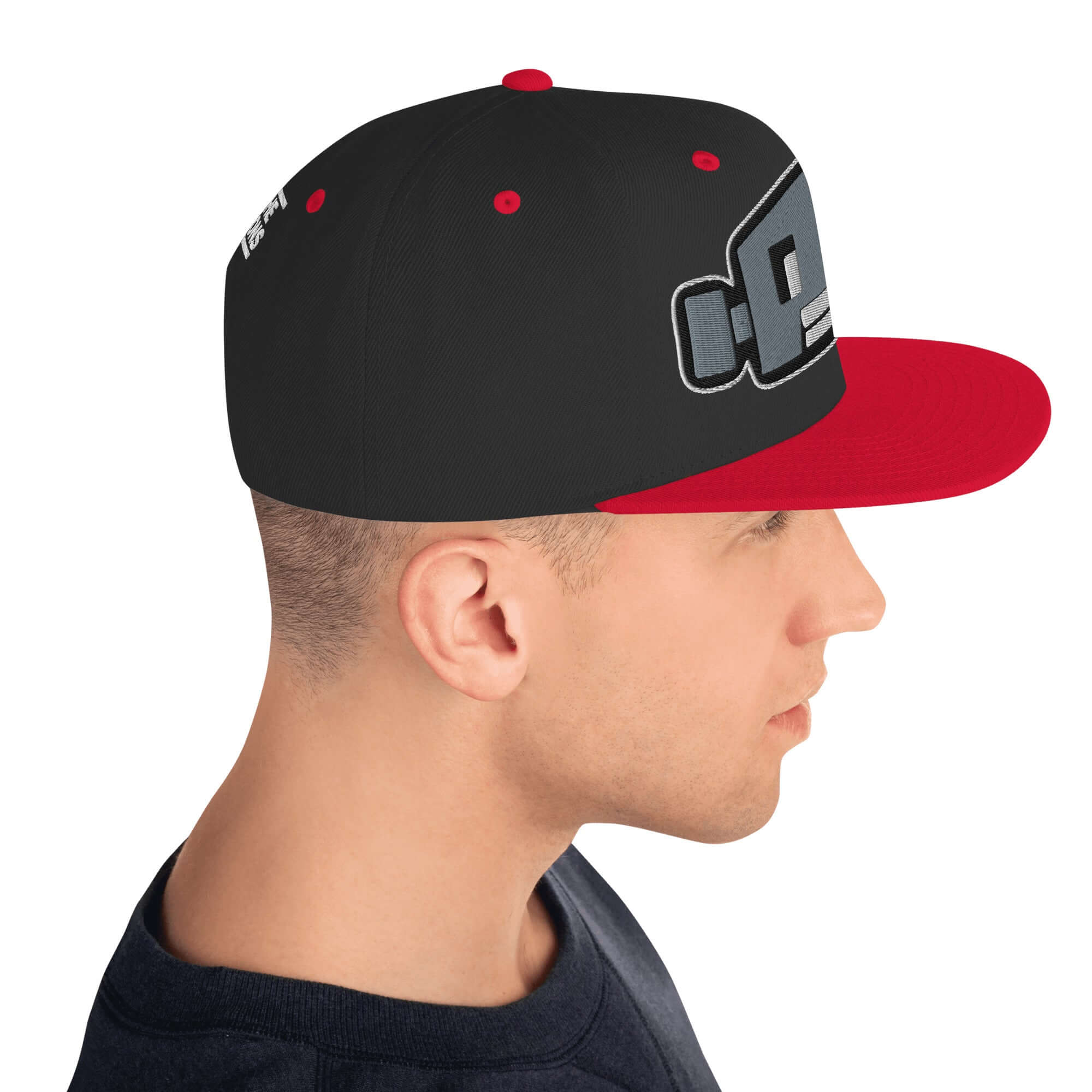 Angry BOT | Snapback Hat Product mockup