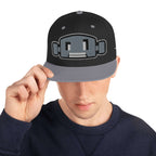 Angry BOT | Snapback Hat Product mockup