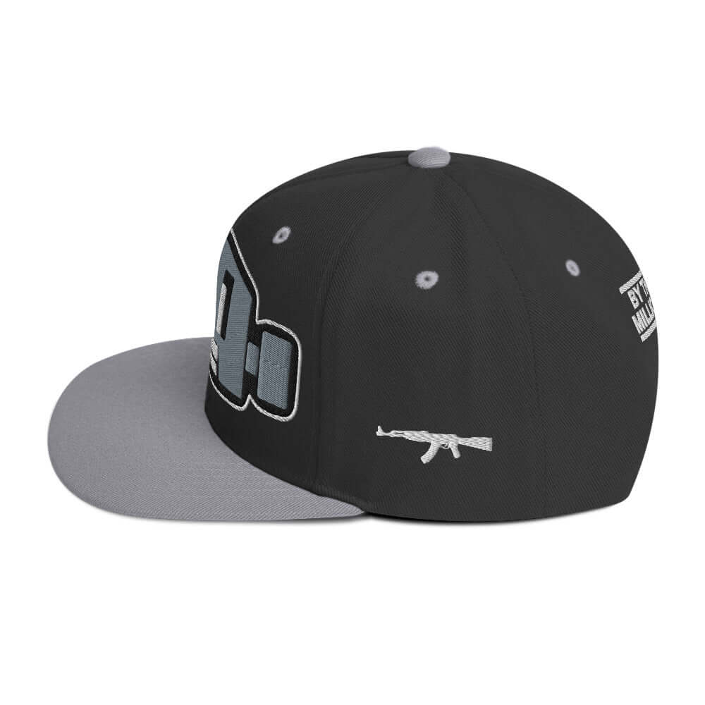 Angry BOT | Snapback Hat Product mockup