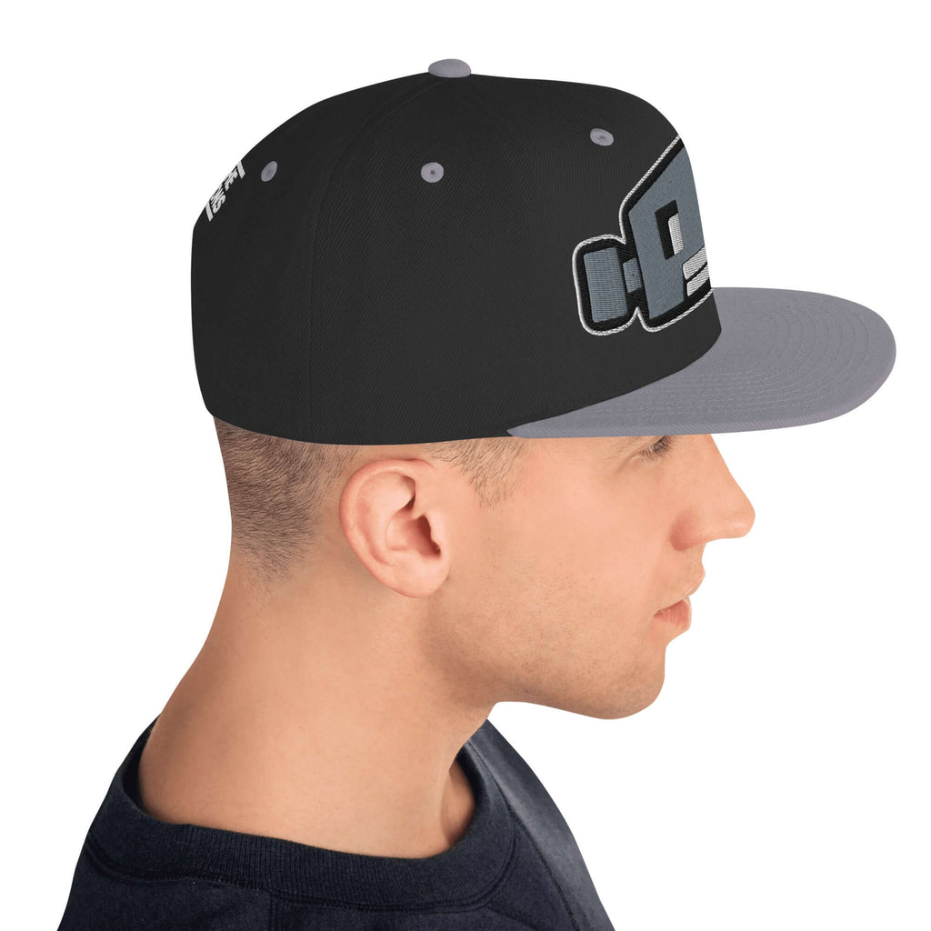 Angry BOT | Snapback Hat Product mockup