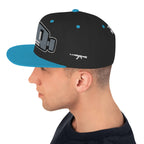 Angry BOT | Snapback Hat Product mockup
