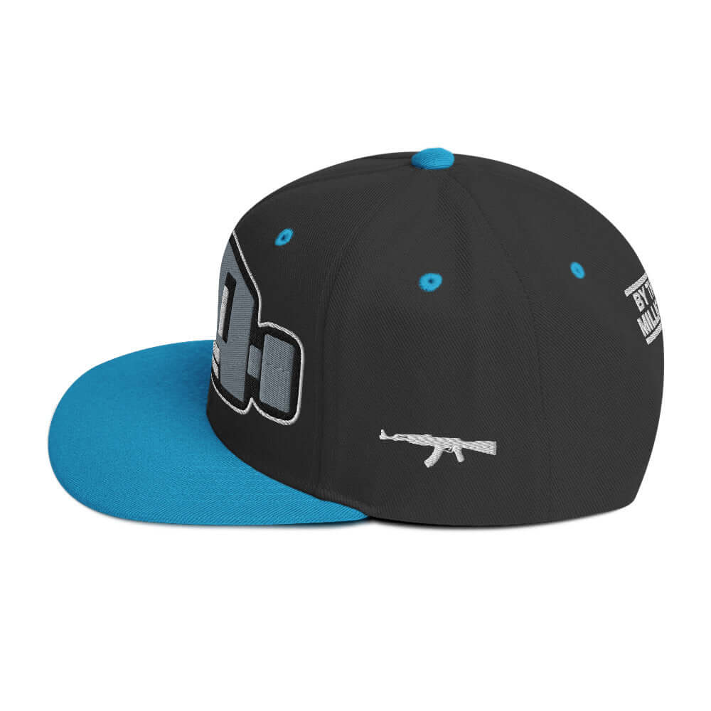Angry BOT | Snapback Hat Product mockup