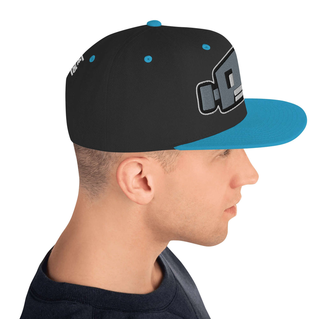 Angry BOT | Snapback Hat Product mockup