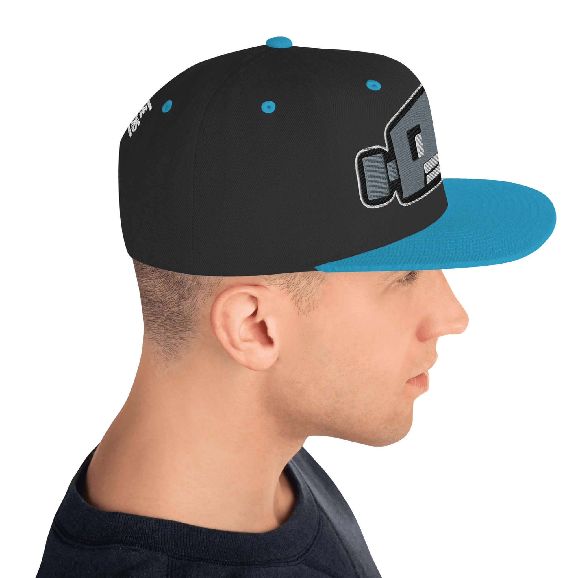 Angry BOT | Snapback Hat Product mockup