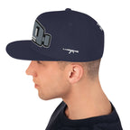Angry BOT | Snapback Hat Product mockup