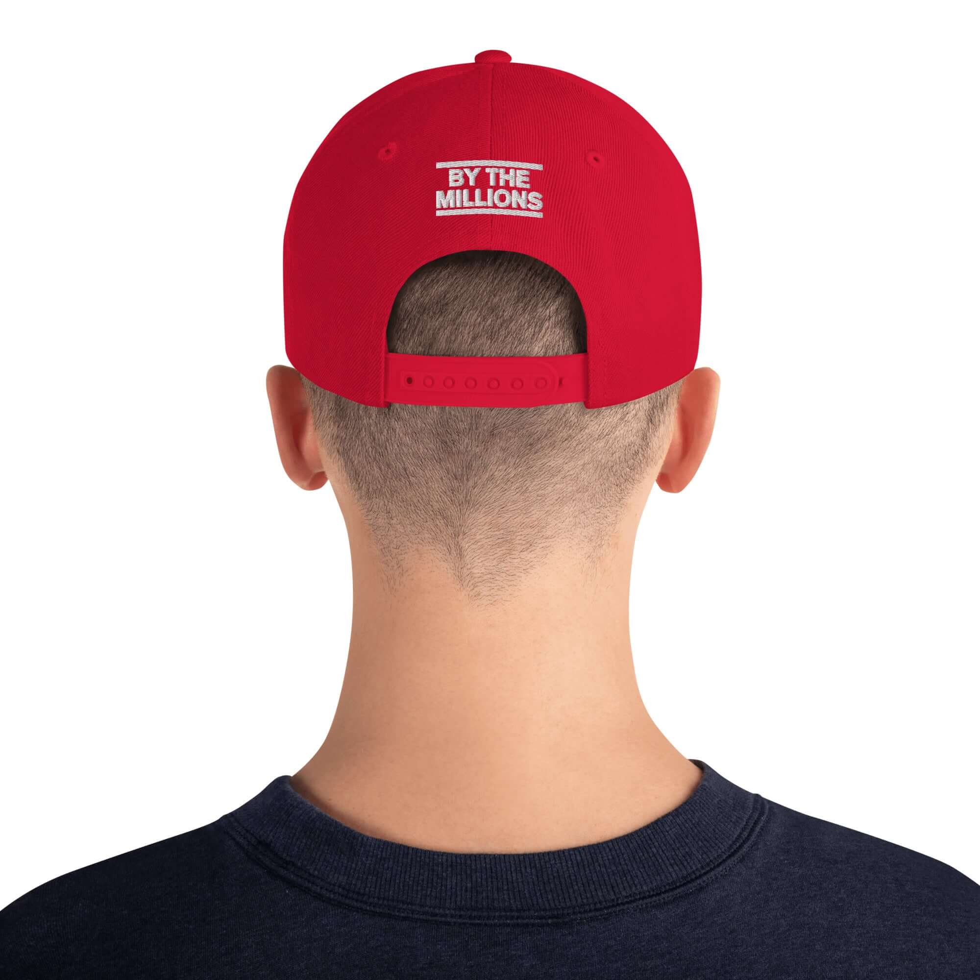 Angry BOT | Snapback Hat Product mockup