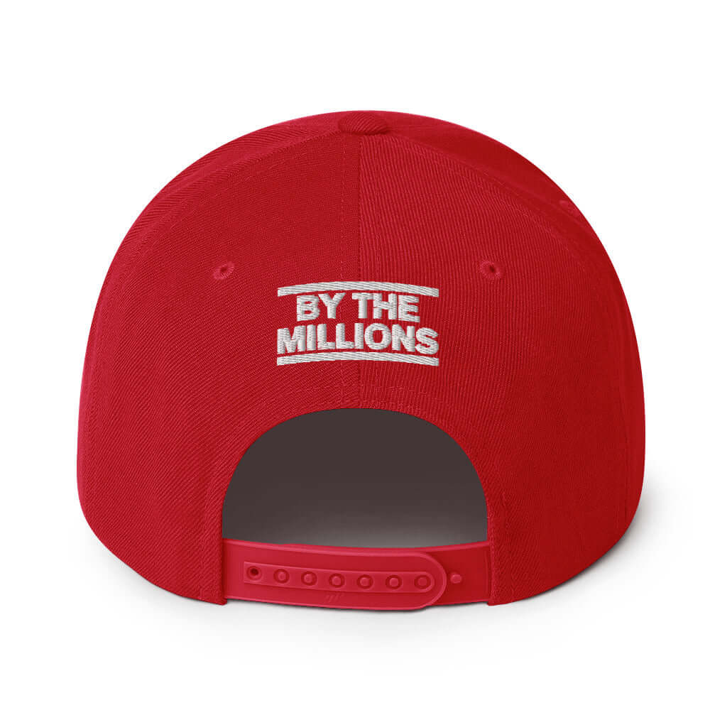 Angry BOT | Snapback Hat Product mockup