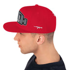Angry BOT | Snapback Hat Product mockup
