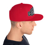 Angry BOT | Snapback Hat Product mockup