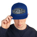 Angry BOT | Snapback Hat Product mockup