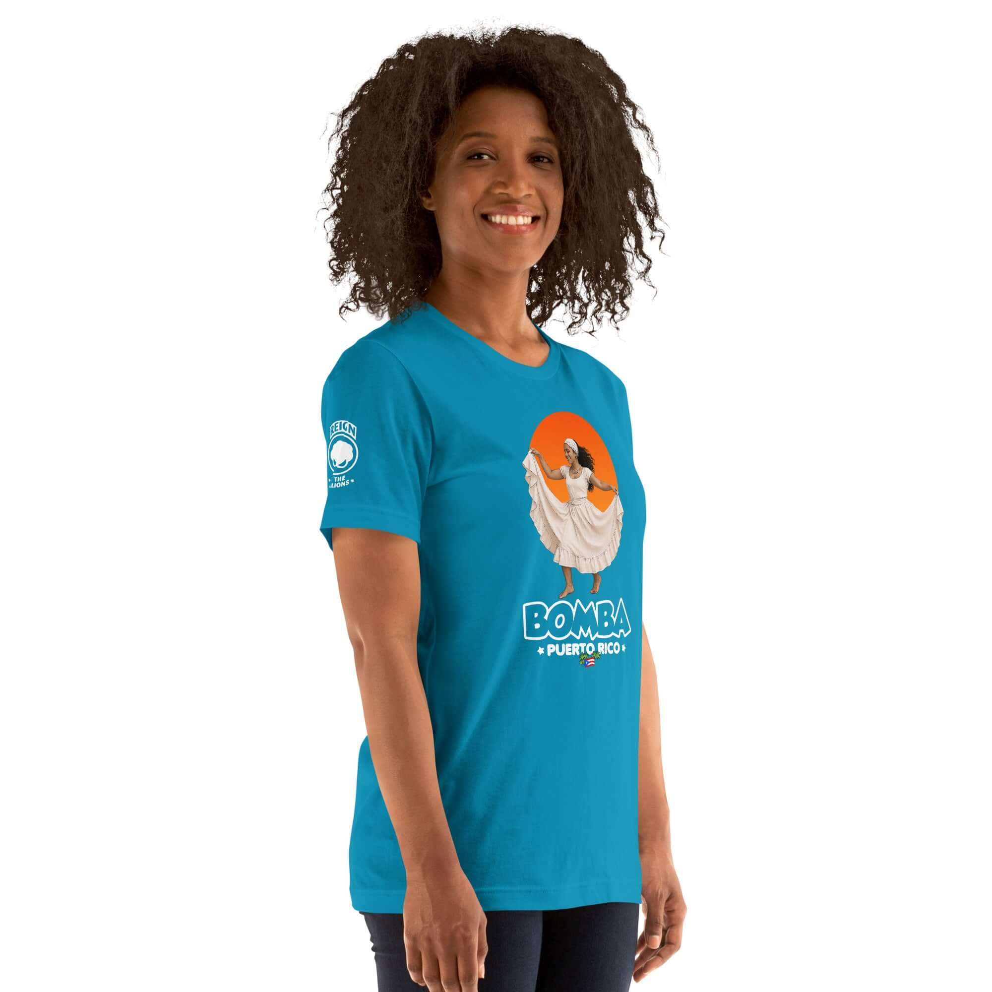 Bomba De Puerto Rico | Unisex t-shirt Product mockup