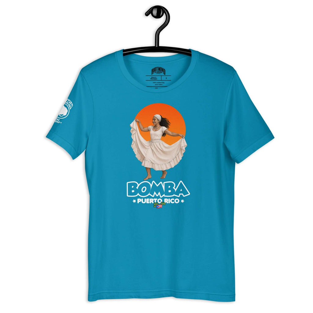 Bomba De Puerto Rico | Unisex t-shirt Product mockup