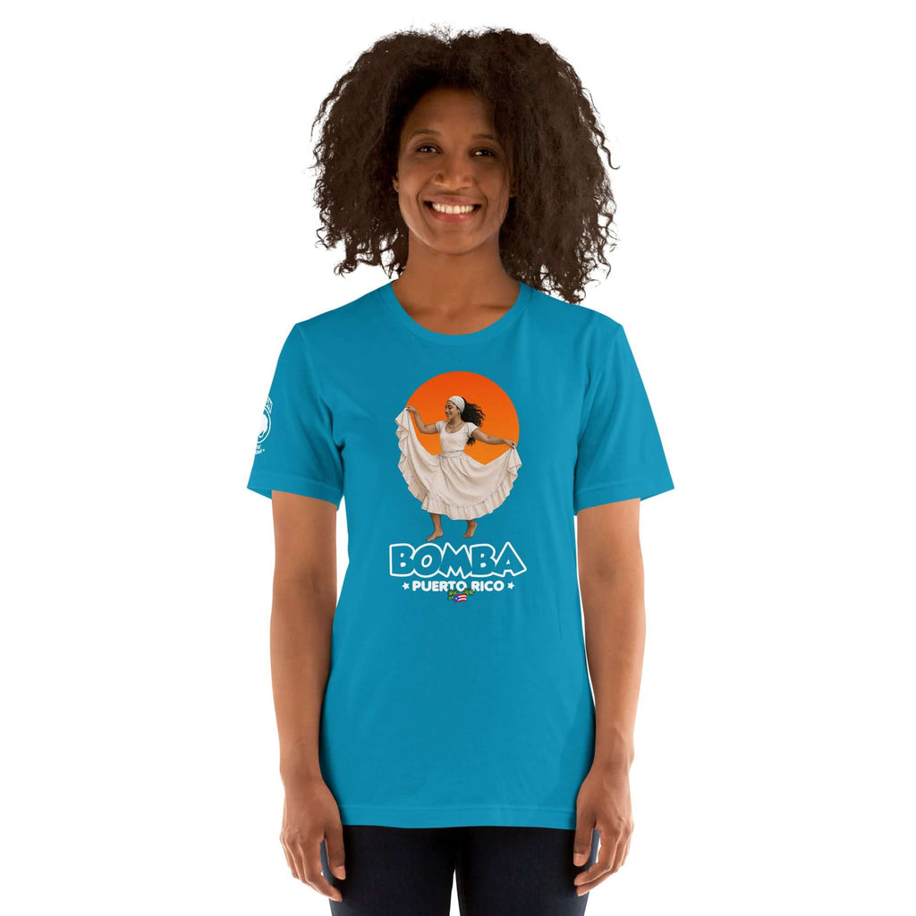 Bomba De Puerto Rico | Unisex t-shirt Product mockup