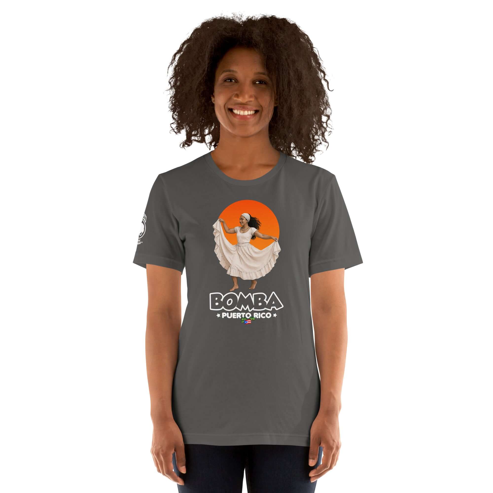 Bomba De Puerto Rico | Unisex t-shirt Product mockup