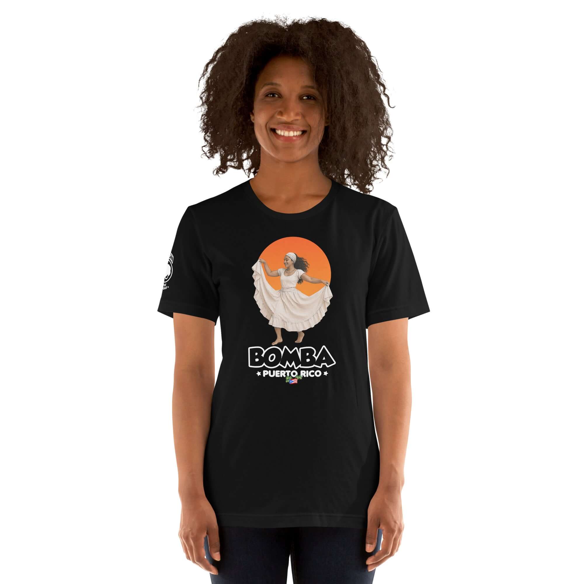 Bomba De Puerto Rico | Unisex t-shirt Product mockup