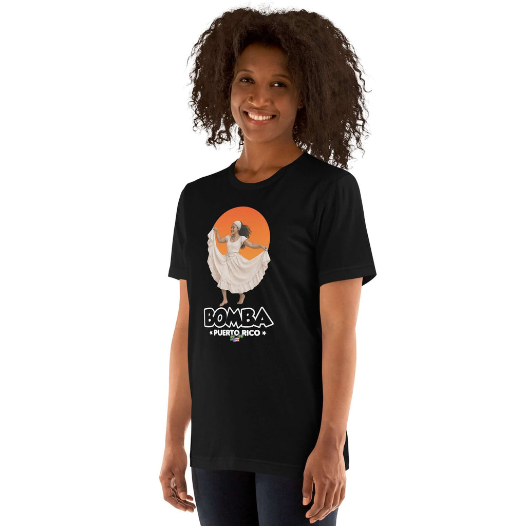 Bomba De Puerto Rico | Unisex t-shirt Product mockup