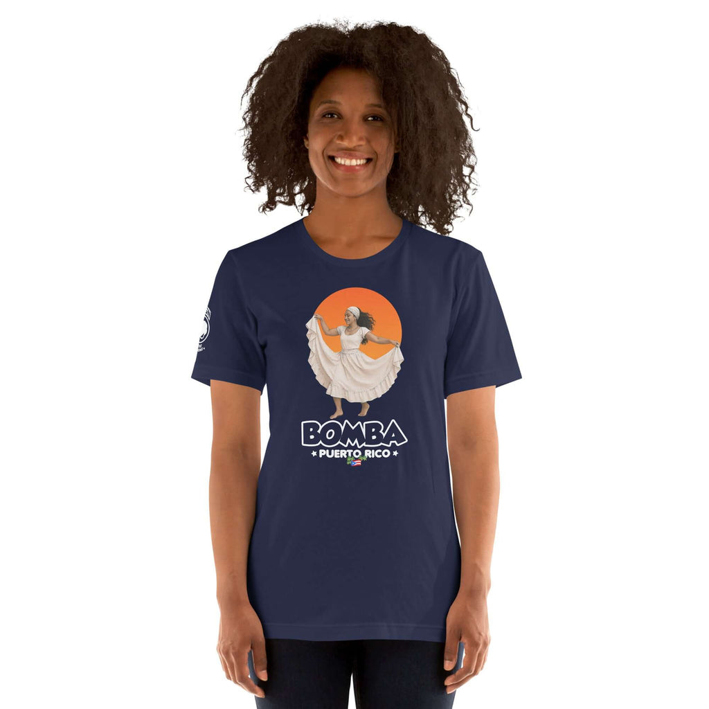 Bomba De Puerto Rico | Unisex t-shirt Product mockup