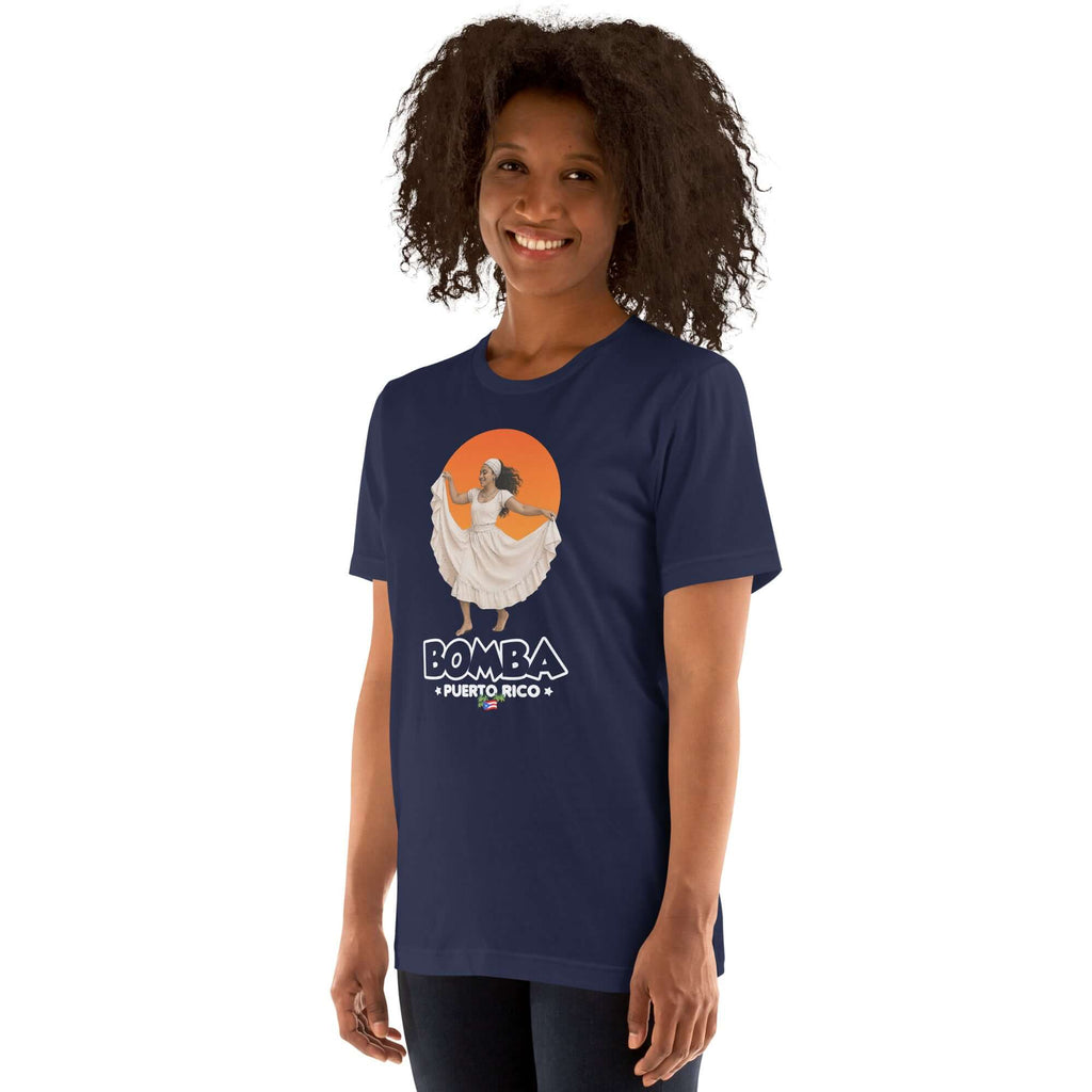 Bomba De Puerto Rico | Unisex t-shirt Product mockup