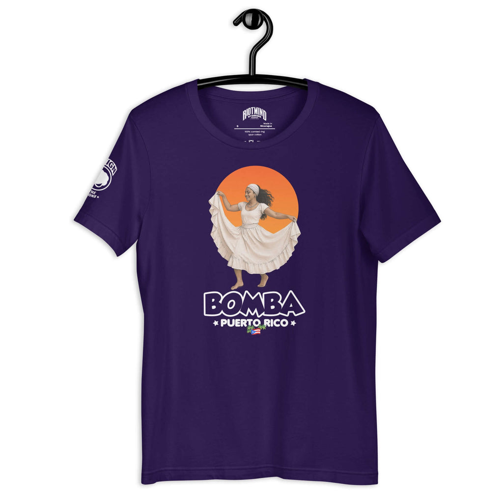 Bomba De Puerto Rico | Unisex t-shirt Product mockup