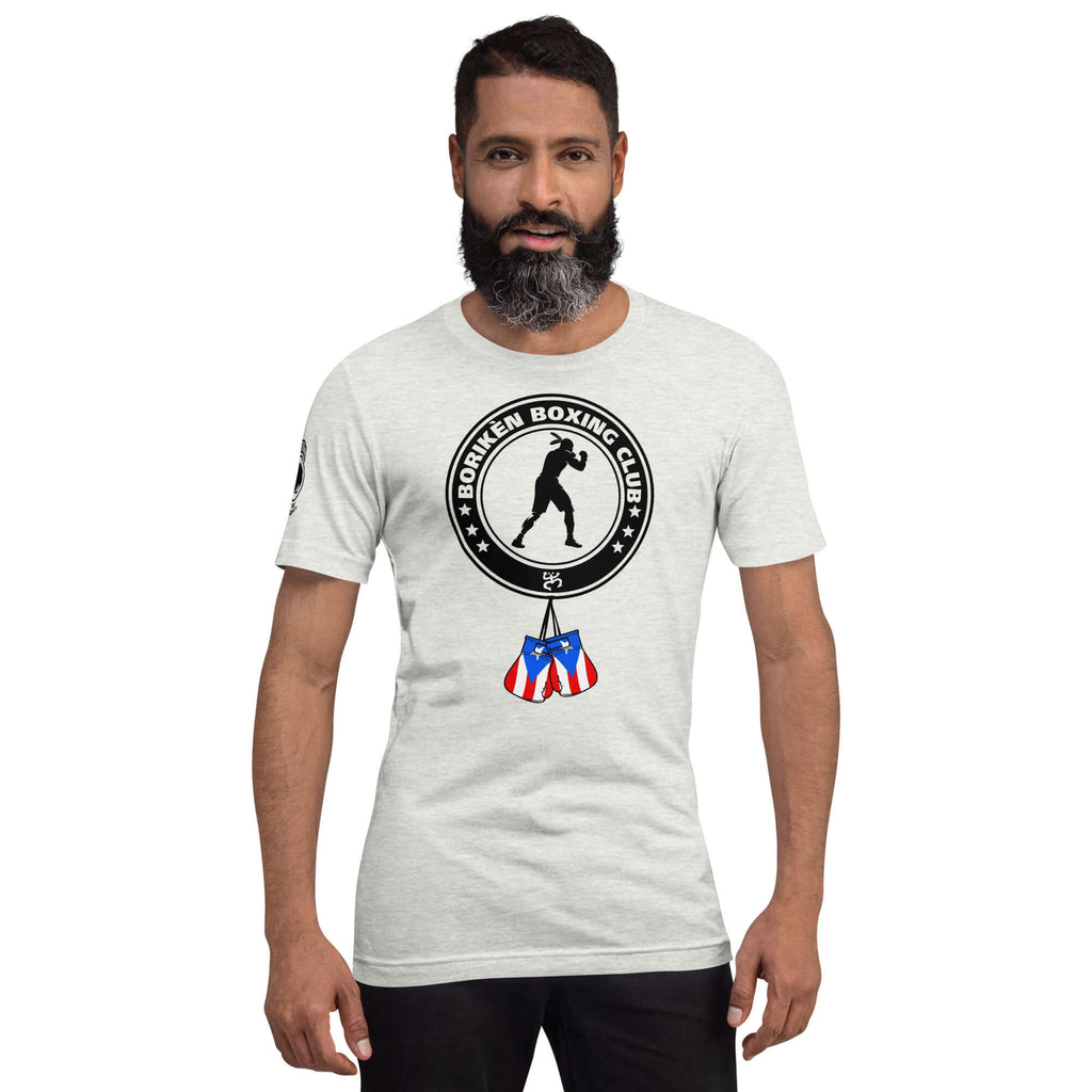 Borikén Boxing Club | Unisex t-shirt Product mockup