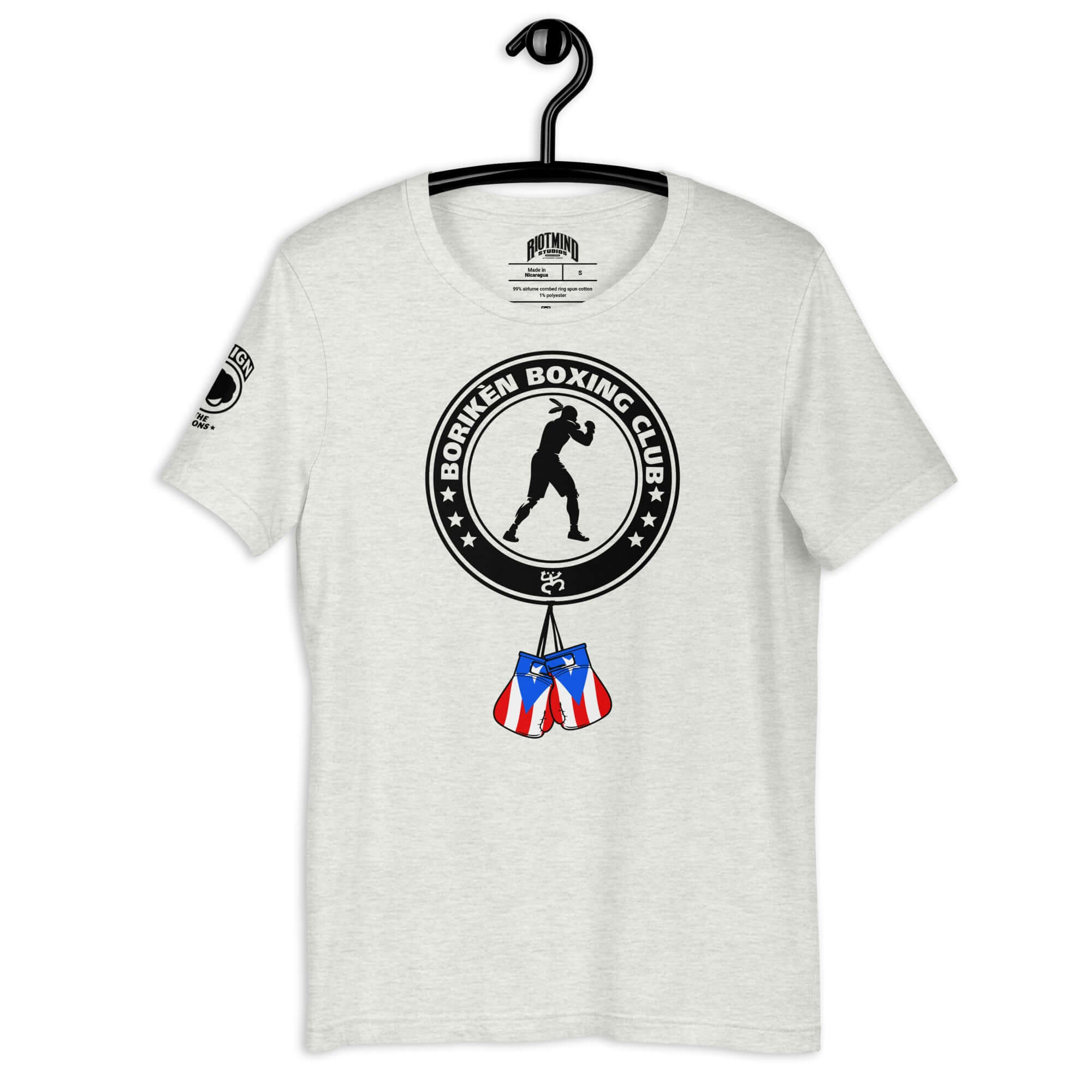 Borikén Boxing Club | Unisex t-shirt Product mockup