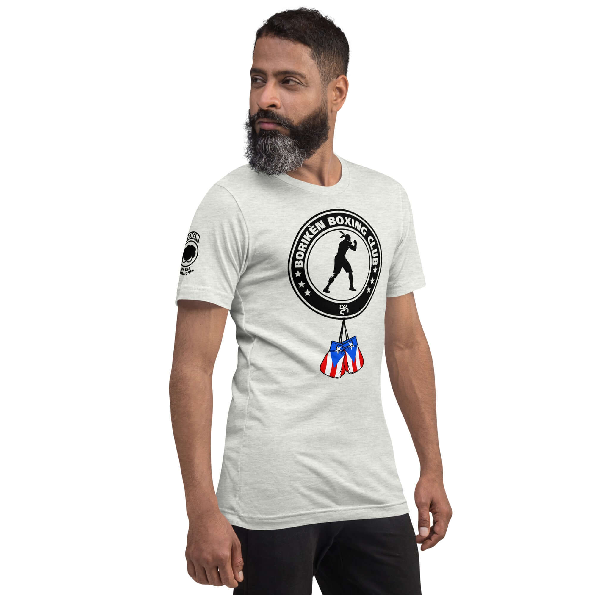 Borikén Boxing Club | Unisex t-shirt Product mockup