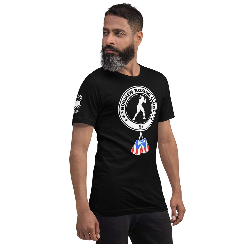 Borikén Boxing Club | Unisex t-shirt Product mockup